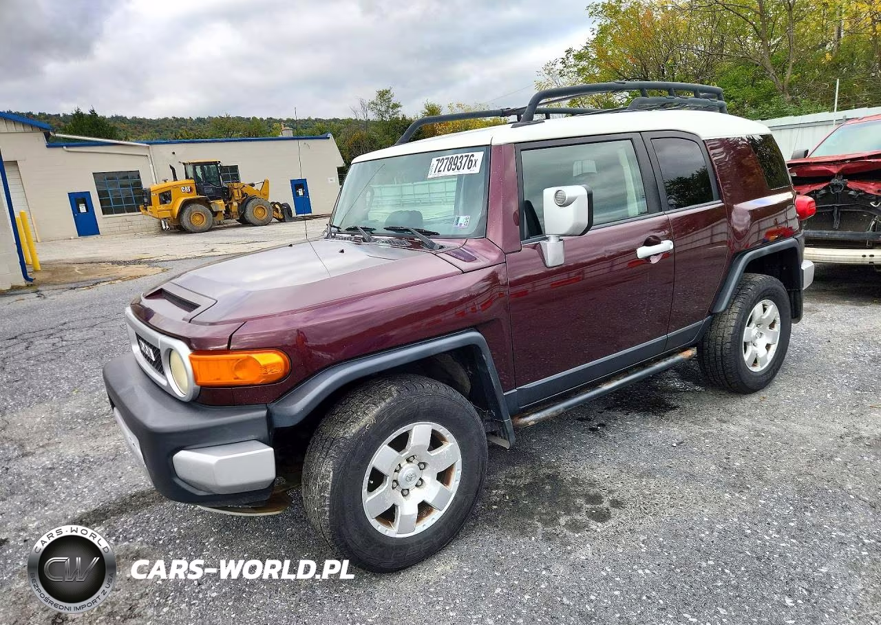 2007 Toyota Fj Cruiser Base VIN:JTEBU11F070043796 - 1