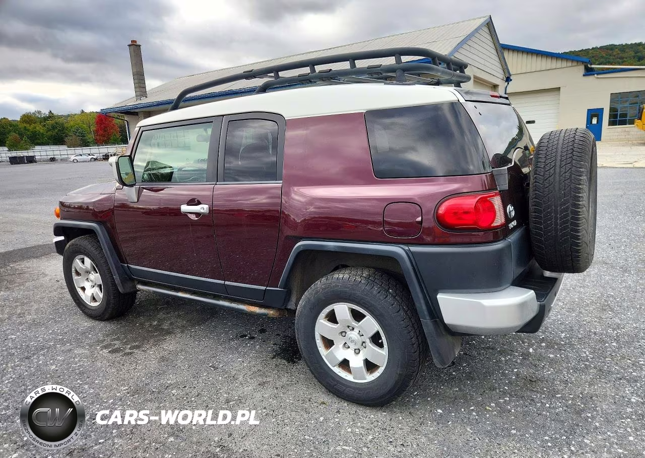 2007 Toyota Fj Cruiser Base VIN:JTEBU11F070043796 - 2