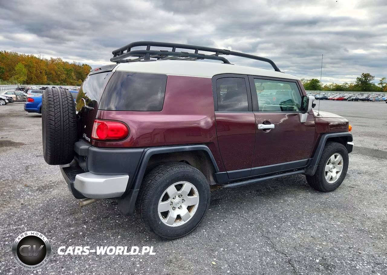 2007 Toyota Fj Cruiser Base VIN:JTEBU11F070043796 - 3