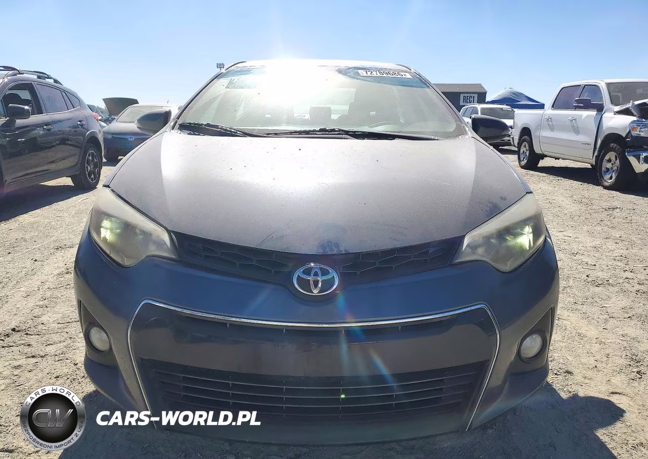 2015 Toyota Corolla S VIN:2T1BURHE6FC447285 - 5