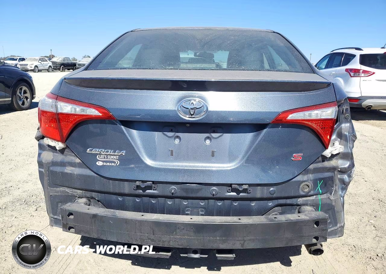 2015 Toyota Corolla S VIN:2T1BURHE6FC447285 - 6