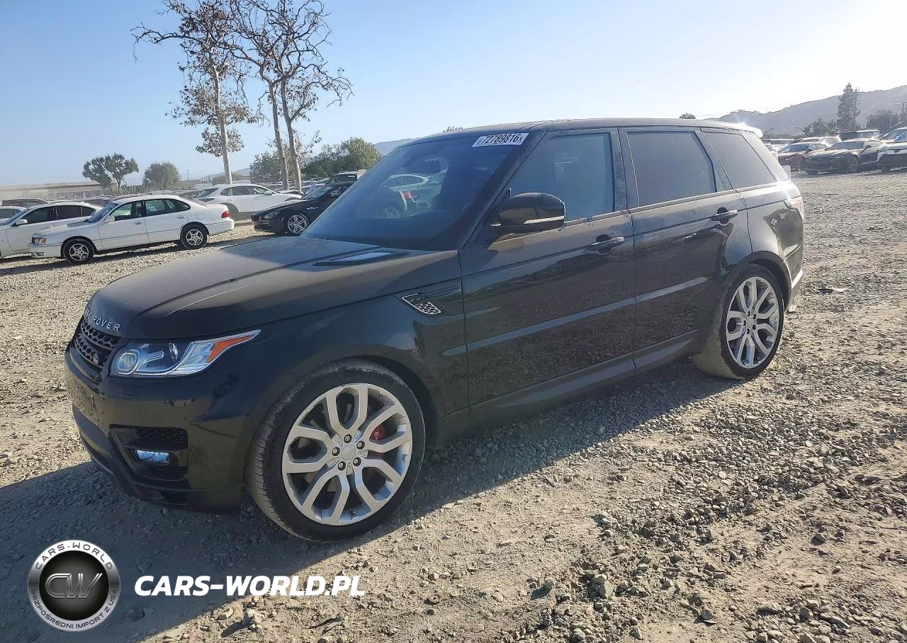 2016 Land Rover Range Rover Sport Sc VIN:SALWR2EF2GA582530 - 1