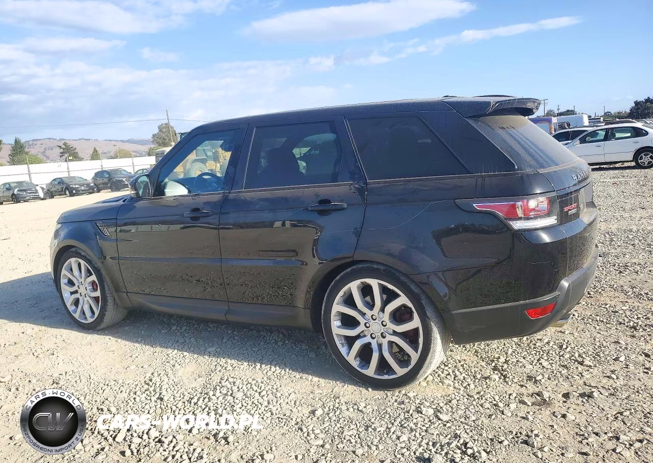 2016 Land Rover Range Rover Sport Sc VIN:SALWR2EF2GA582530 - 2
