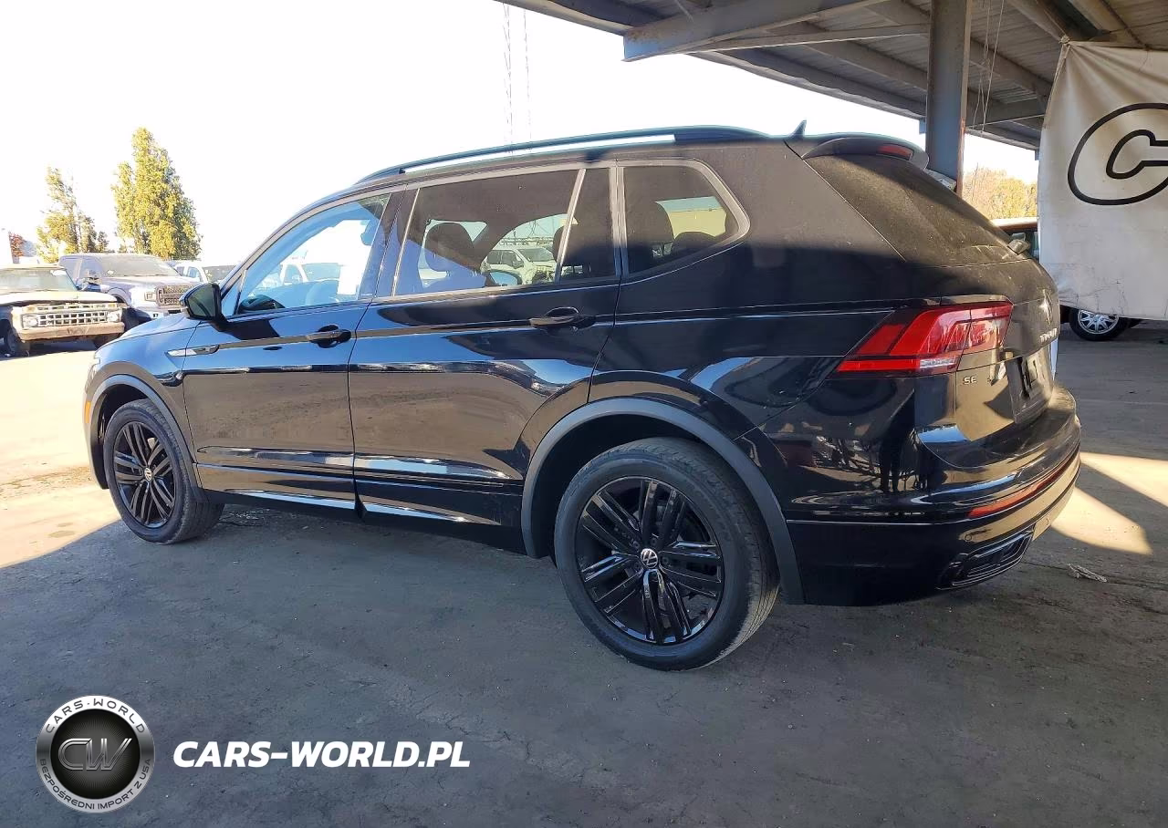 2022 Volkswagen Tiguan Se R-Line Black VIN:3VVCB7AX1NM064503 - 2
