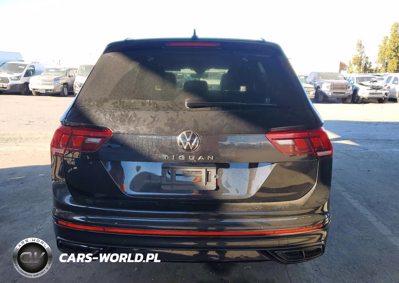 2022 Volkswagen Tiguan Se R-Line Black VIN:3VVCB7AX1NM064503 - 6