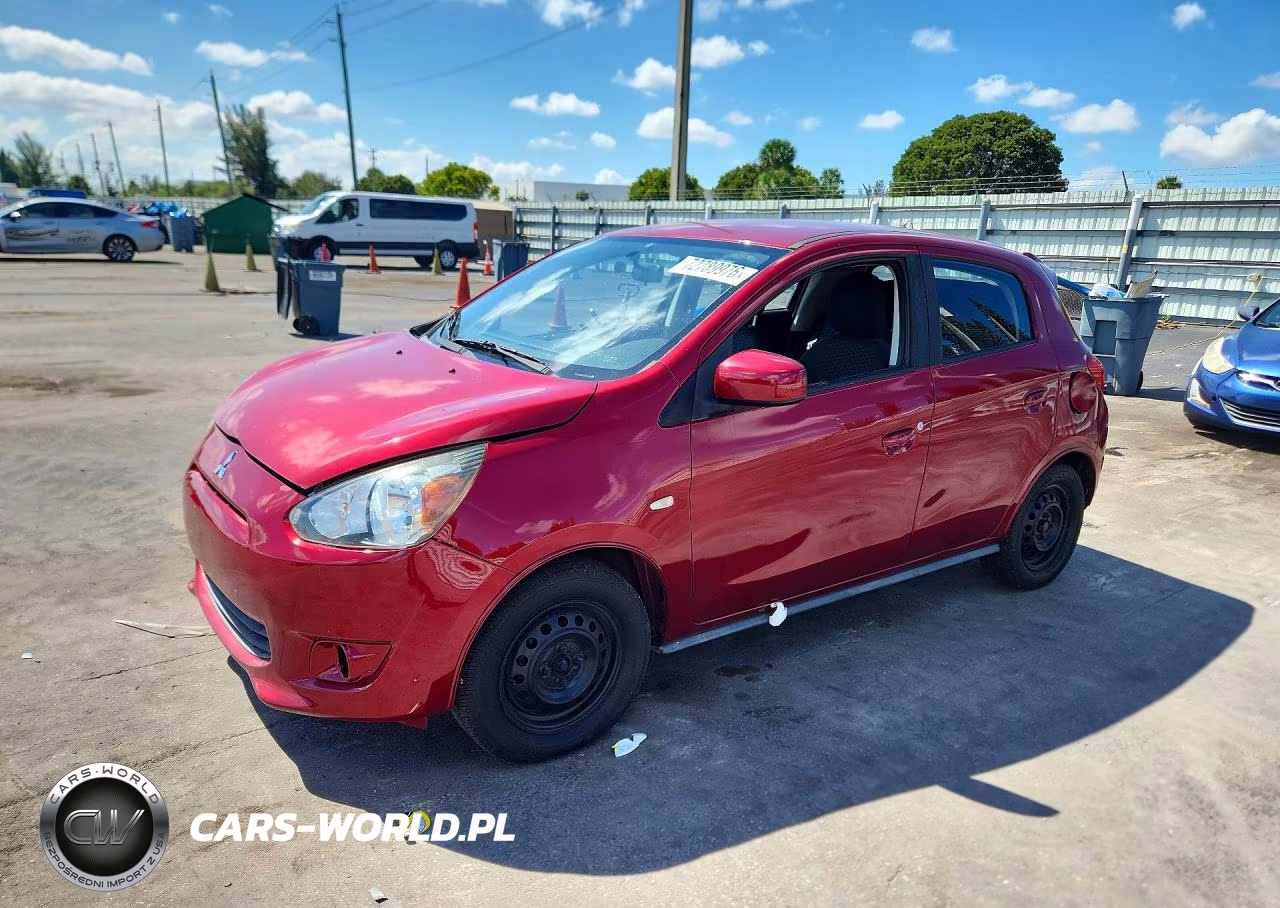 2017 Mitsubishi Mirage De VIN:ML32A3HJ0FH007080 - 1