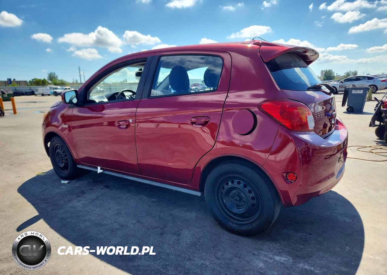 2017 Mitsubishi Mirage De VIN:ML32A3HJ0FH007080 - 2