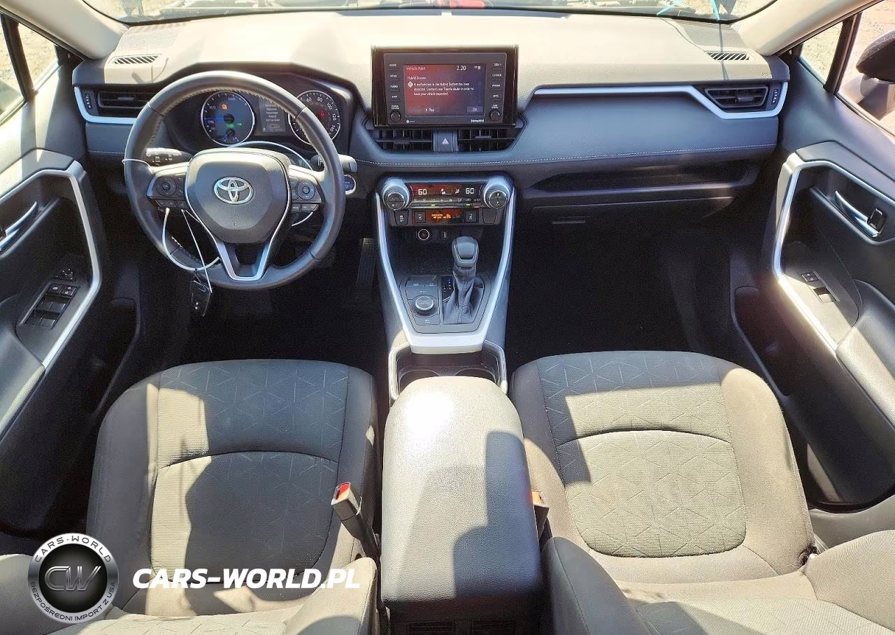 2021 Toyota Rav4 Hybrid Xle VIN:4T3RWRFV2MU028218 - 8