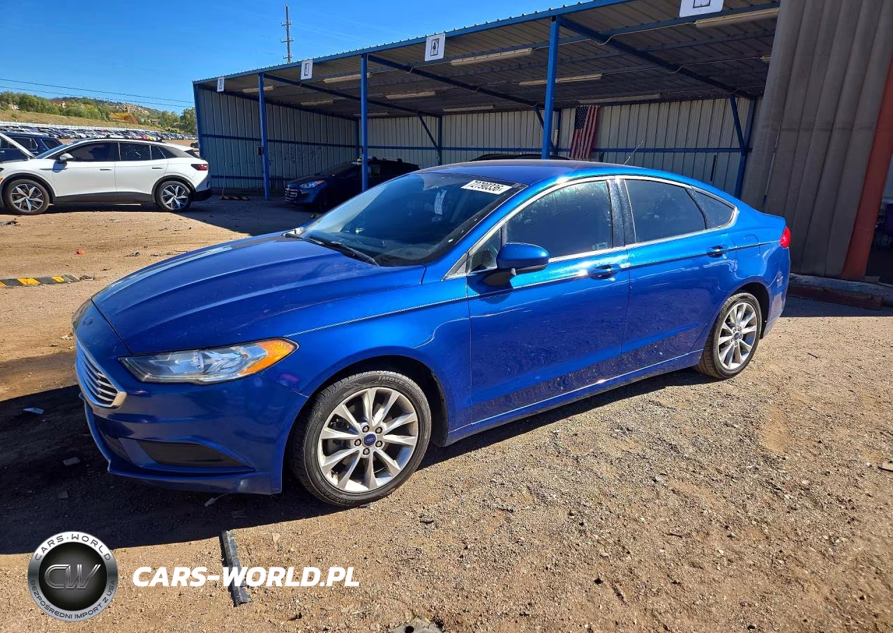 2017 Ford Fusion Se VIN:3FA6P0HD9HR276594 - 1