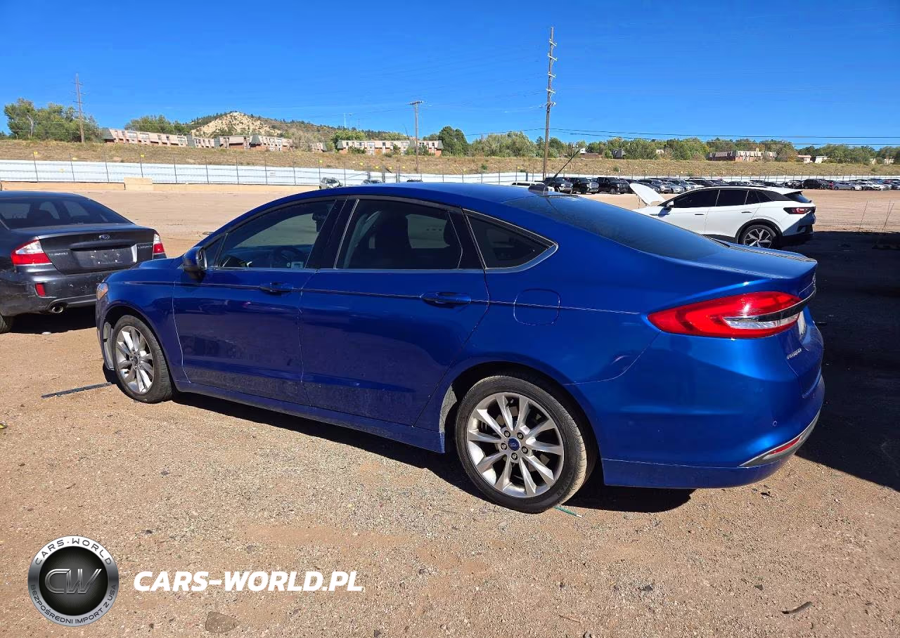2017 Ford Fusion Se VIN:3FA6P0HD9HR276594 - 2