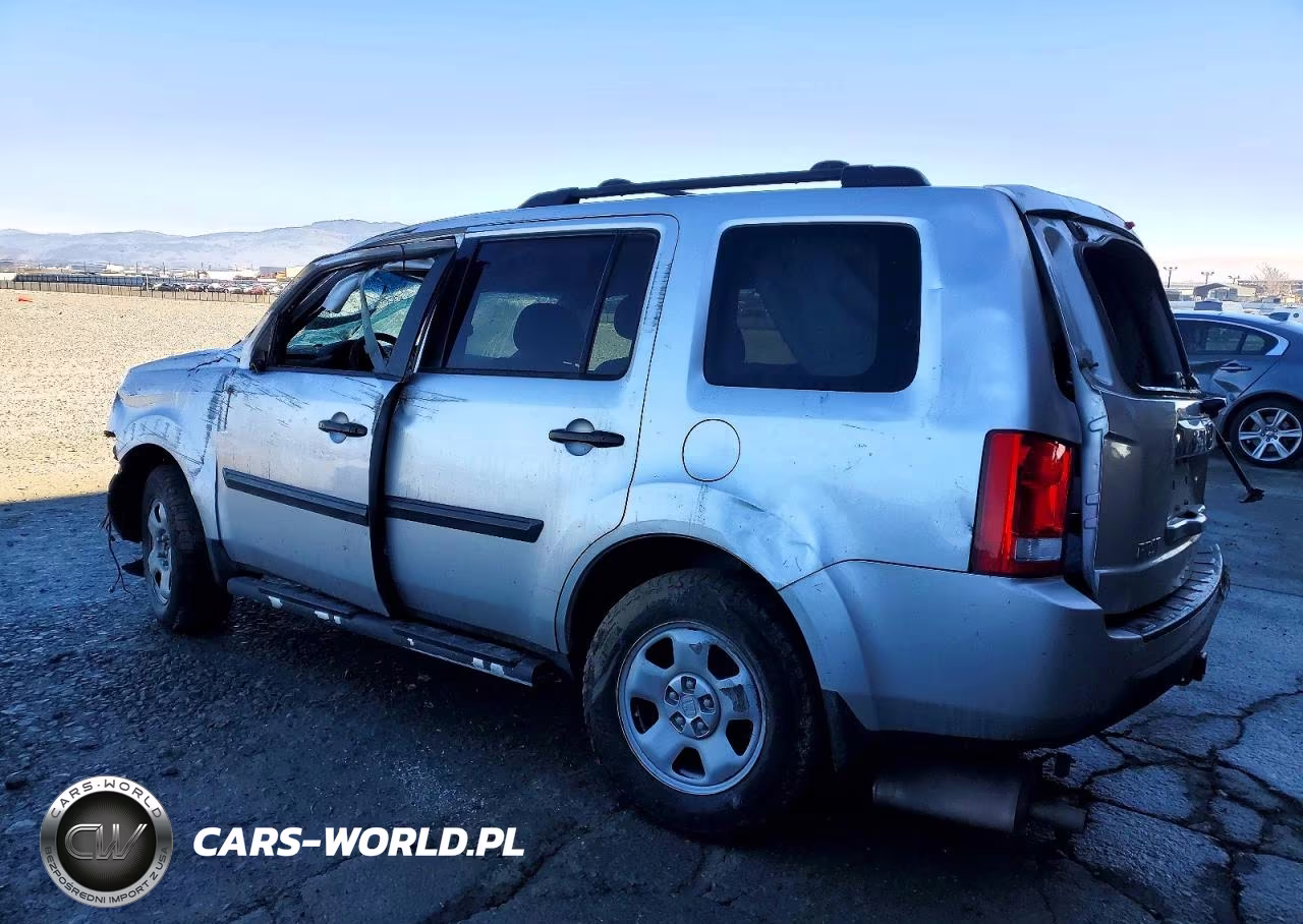 2011 Honda Pilot Lx VIN:5FNYF3H22BB056762 - 2