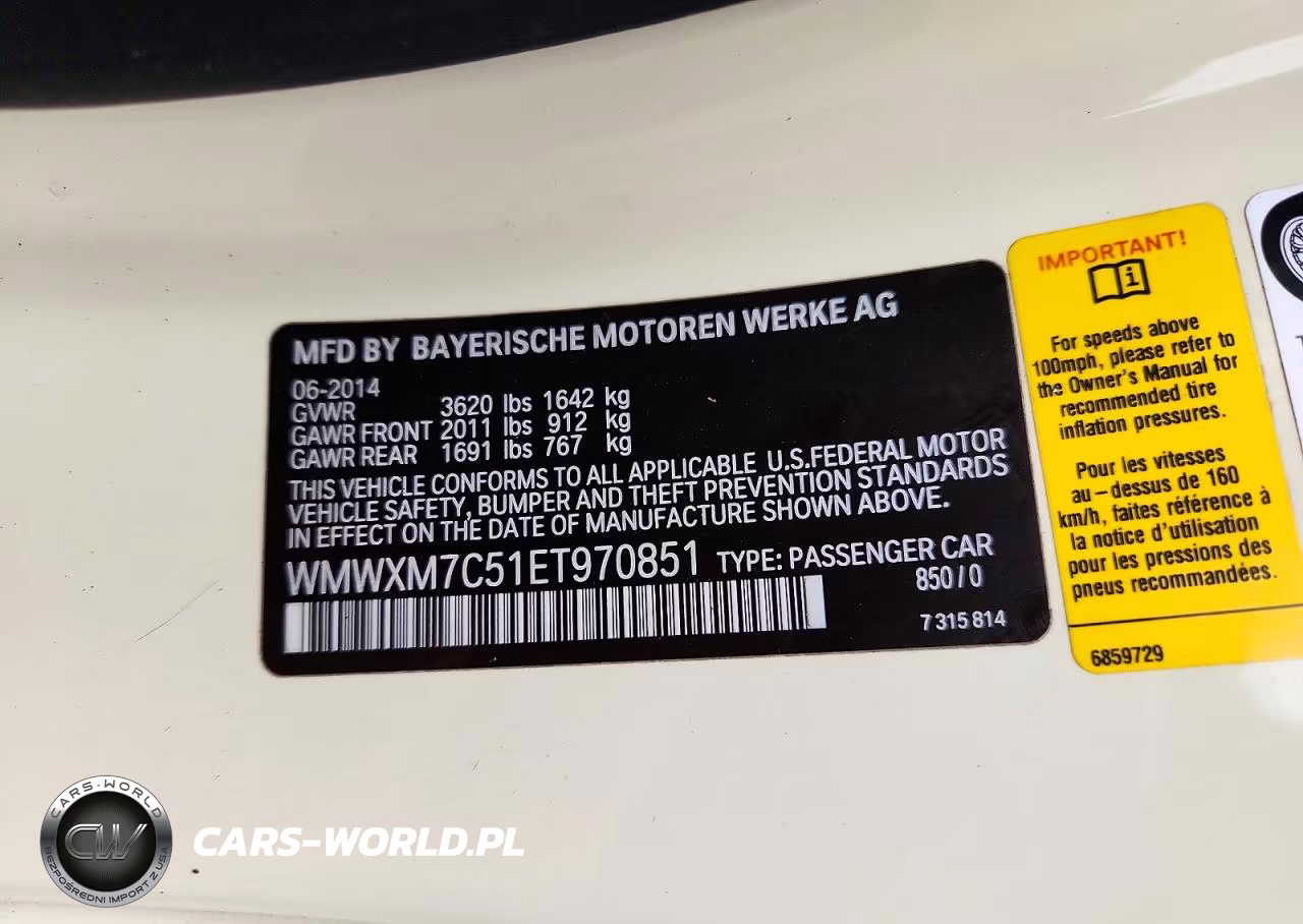 2014 Mini Cooper S VIN:WMWXM7C51ET970851 - 12