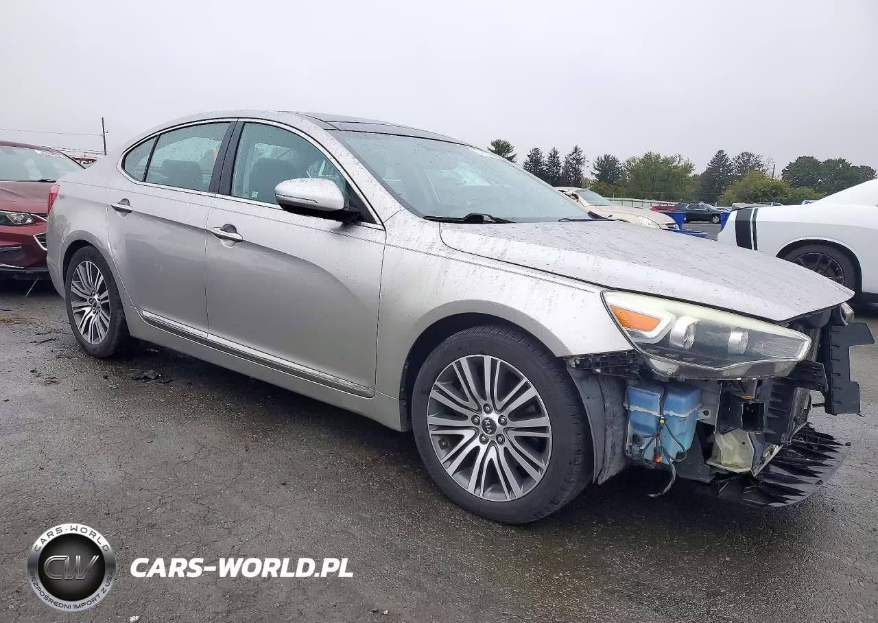 2014 Kia Cadenza Premium VIN:KNALN4D7XE5123311 - 4