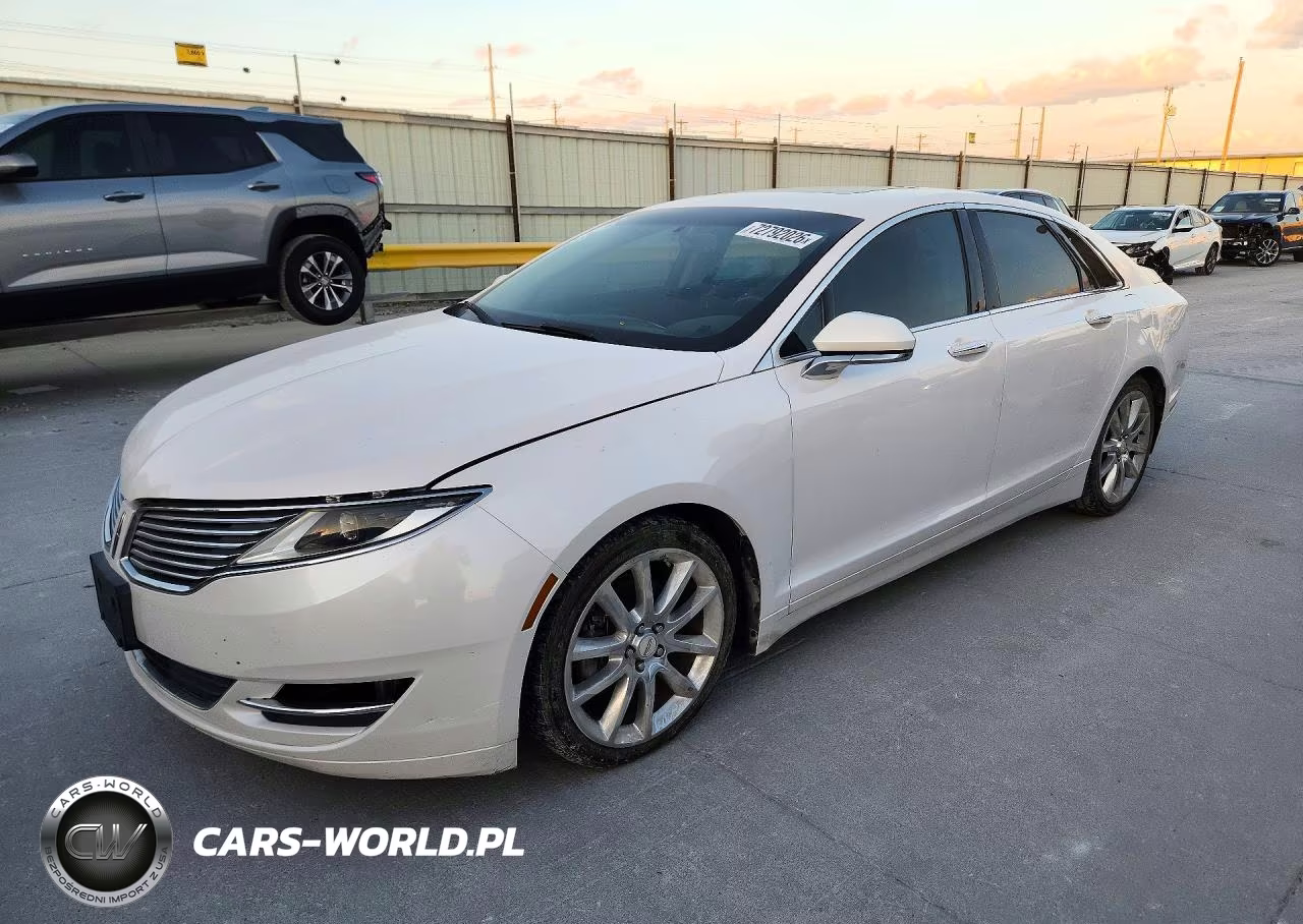 2016 Lincoln Mkz VIN:3LN6L2G9XGR605392 - 1