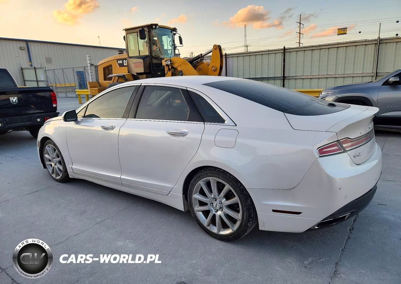 2016 Lincoln Mkz VIN:3LN6L2G9XGR605392 - 2