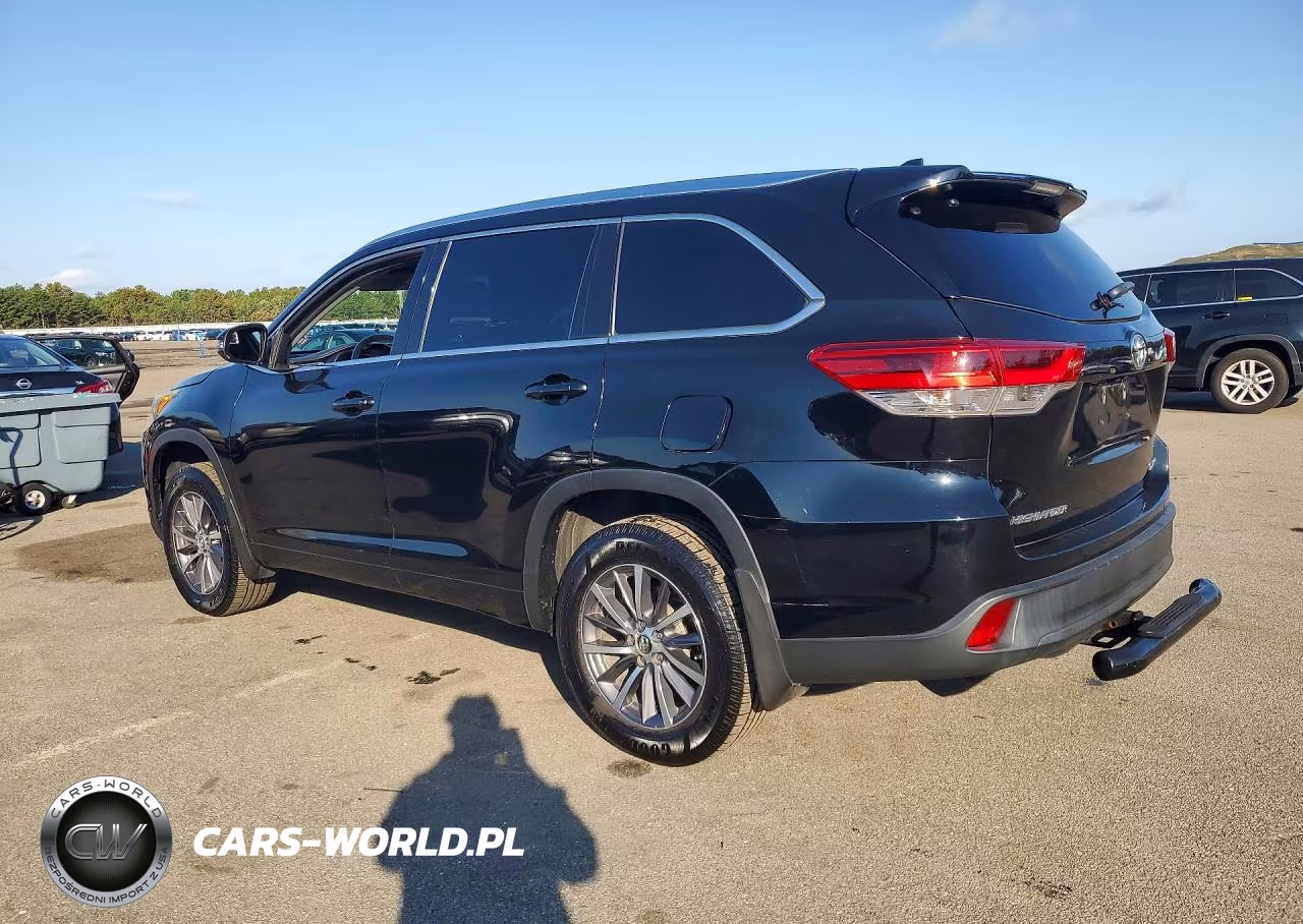 2017 Toyota Highlander Xle VIN:5TDJZRFH6HS512253 - 2
