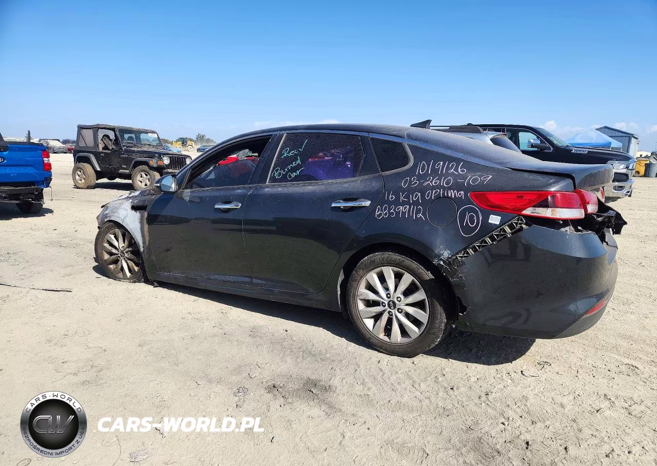 2016 Kia Optima Lx VIN:5XXGT4L32GG049096 - 2