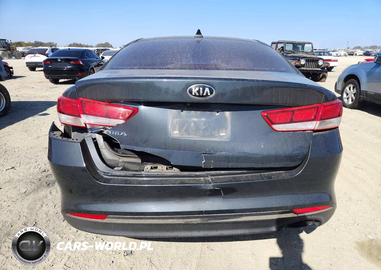 2016 Kia Optima Lx VIN:5XXGT4L32GG049096 - 6