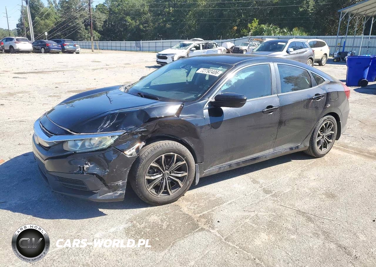 2016 Honda Civic Lx VIN:19XFC2F55GE055321 - 1