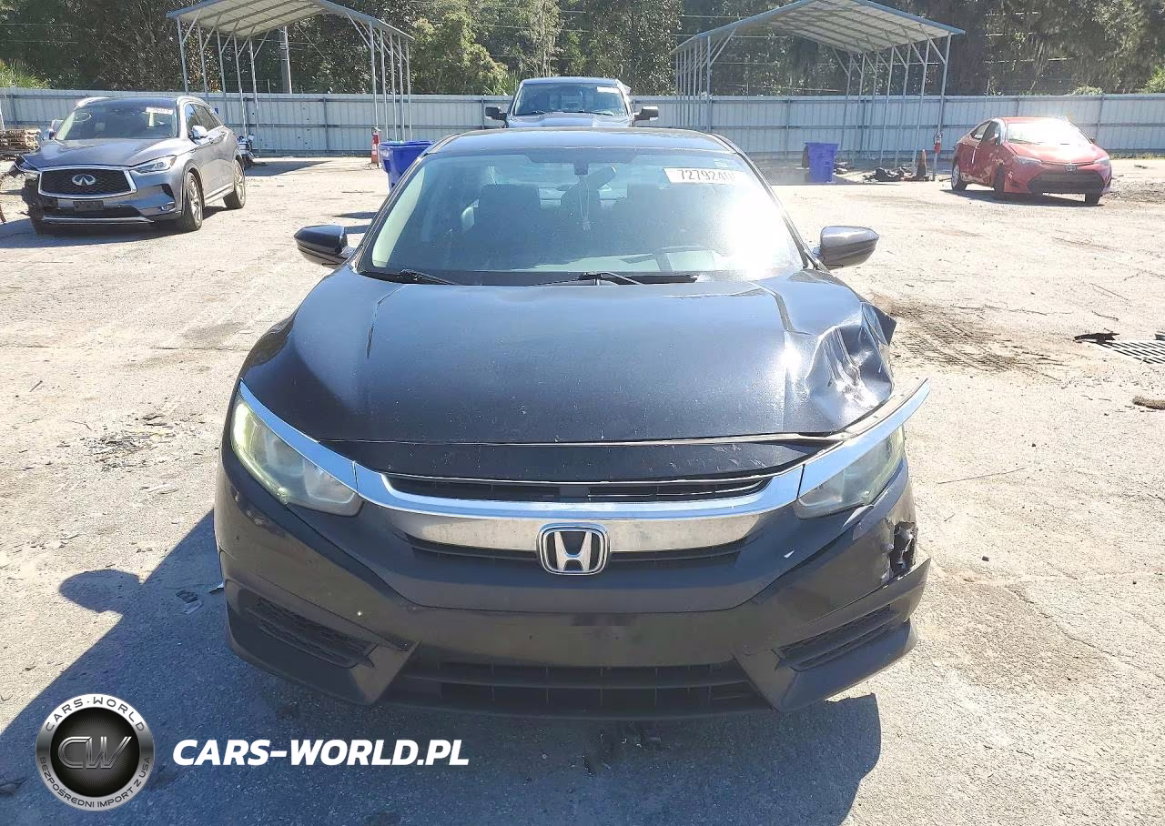 2016 Honda Civic Lx VIN:19XFC2F55GE055321 - 5