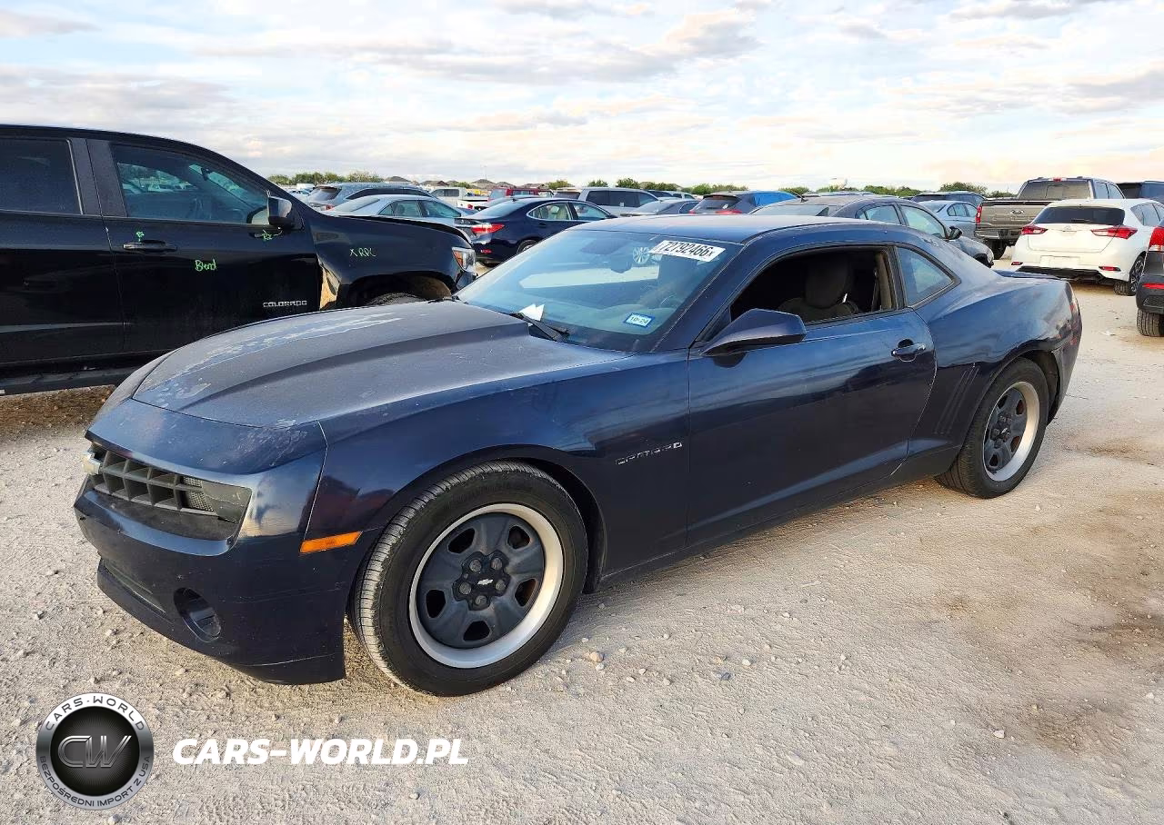 2012 Chevrolet Camaro Ls VIN:2G1FA1E31C9184657 - 1