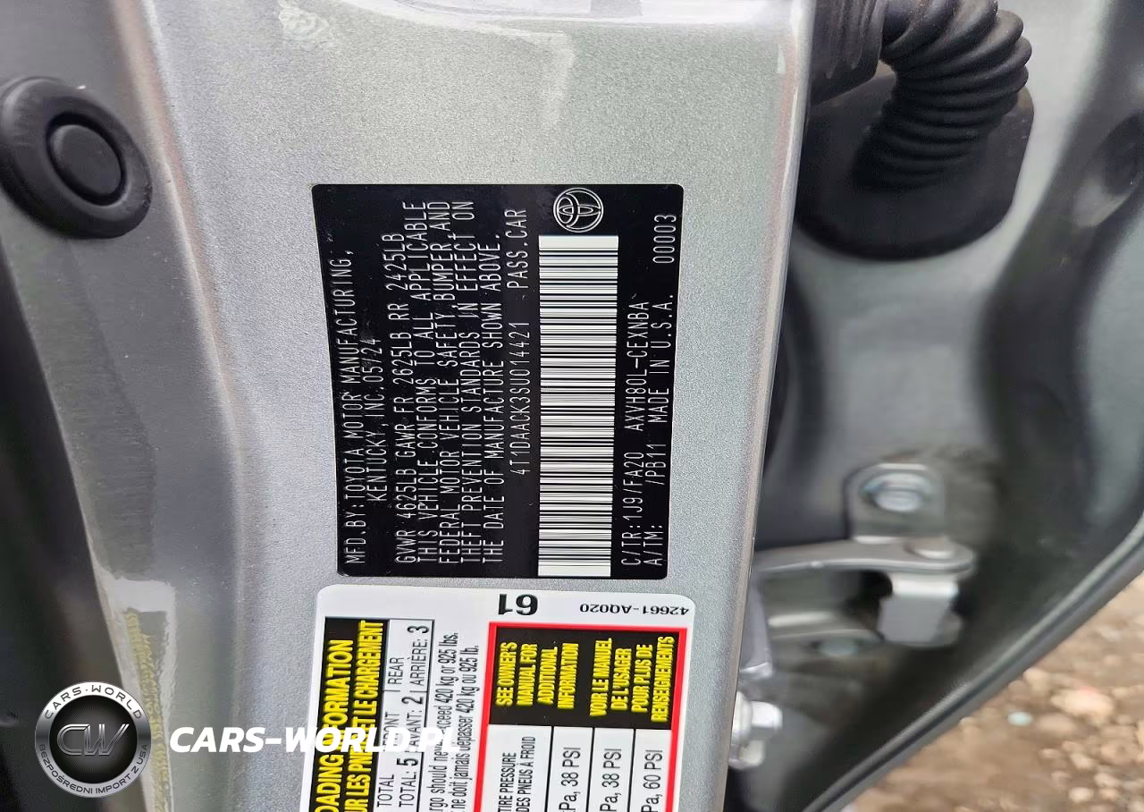 2025 Toyota Camry Le VIN:4T1DAACK3SU014421 - 12