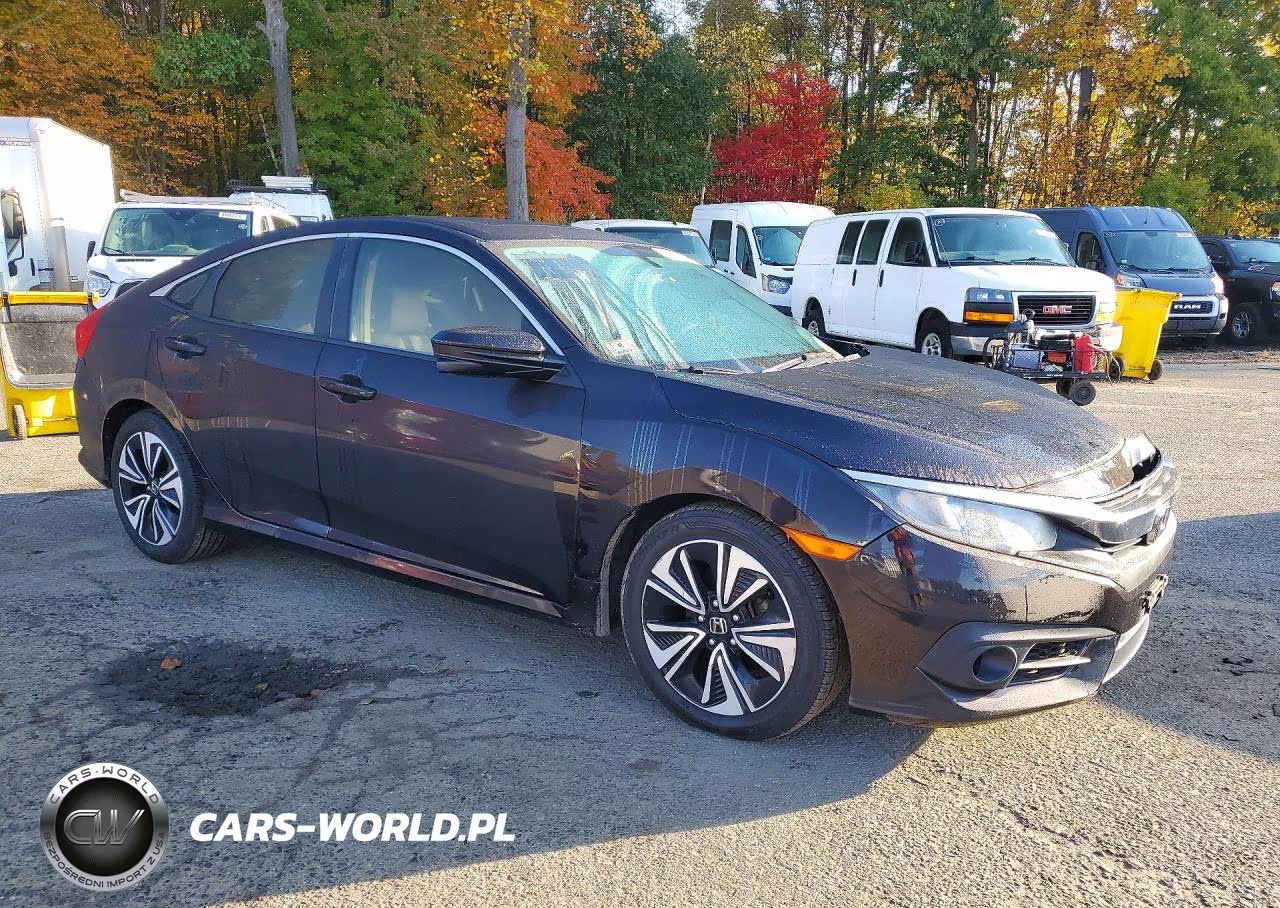 2018 Honda Civic Ex VIN:JHMFC1F31JX028776 - 4