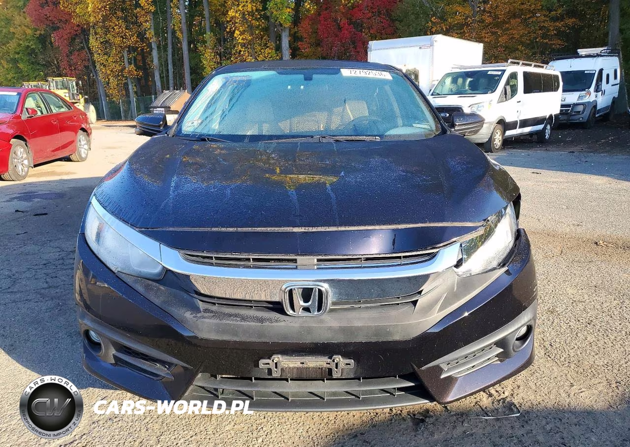 2018 Honda Civic Ex VIN:JHMFC1F31JX028776 - 5