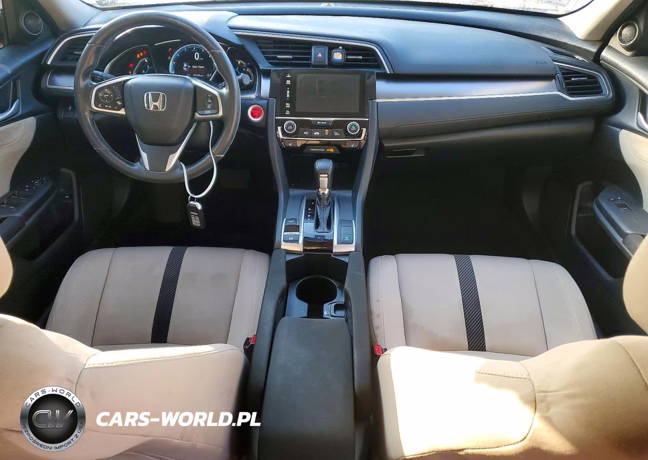 2018 Honda Civic Ex VIN:JHMFC1F31JX028776 - 8
