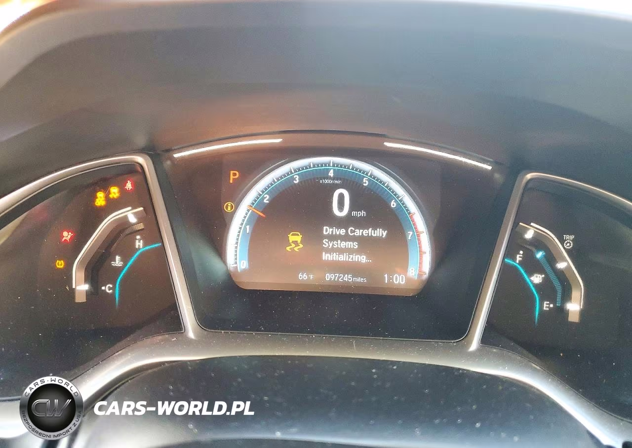 2018 Honda Civic Ex VIN:JHMFC1F31JX028776 - 9