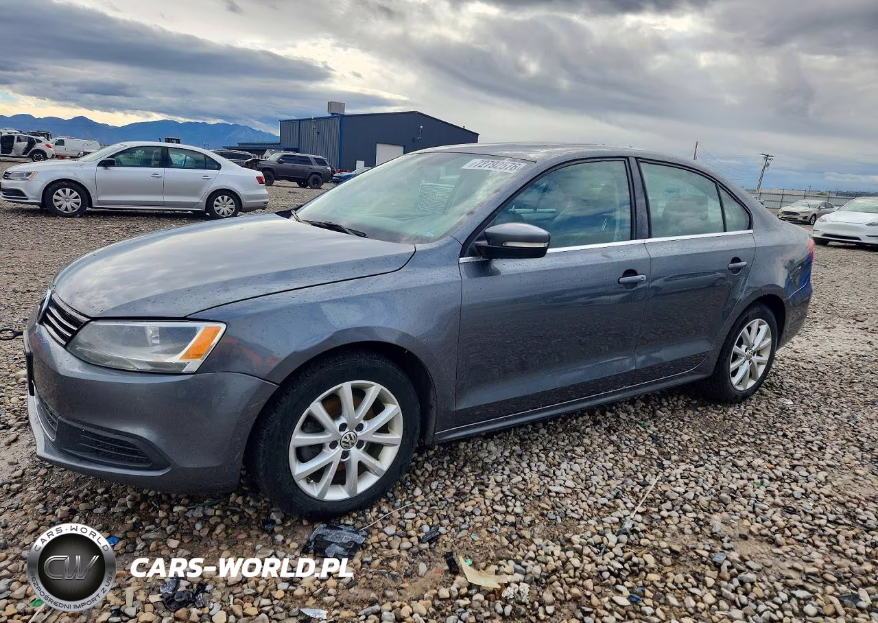 2014 Volkswagen Jetta Se VIN:3VWD17AJXEM375295 - 1