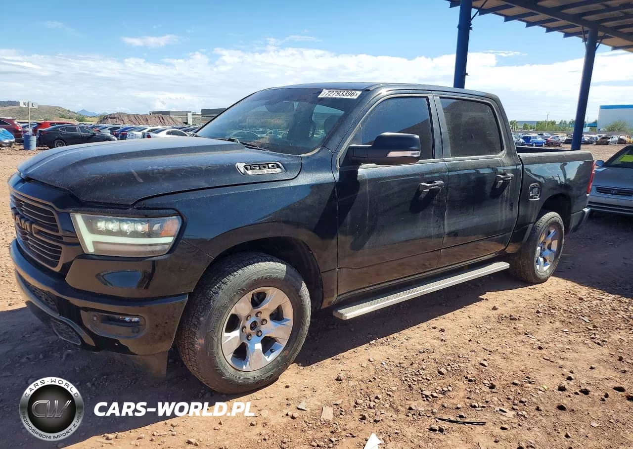 2019 Ram 1500 Big Horn-Lone Star VIN:1C6SRFFT6KN538315 - 1