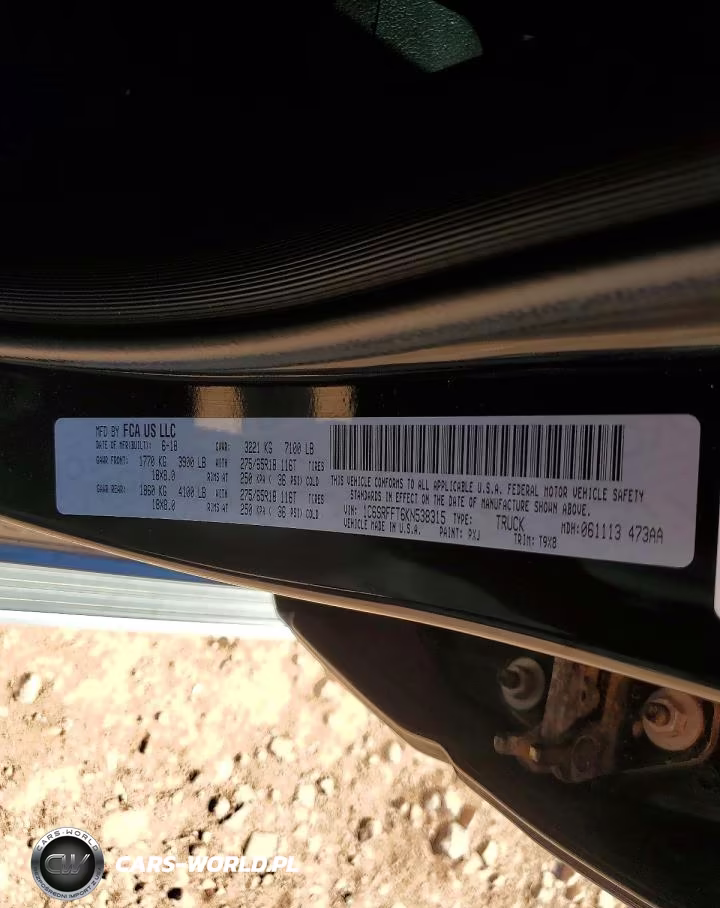2019 Ram 1500 Big Horn-Lone Star VIN:1C6SRFFT6KN538315 - 12
