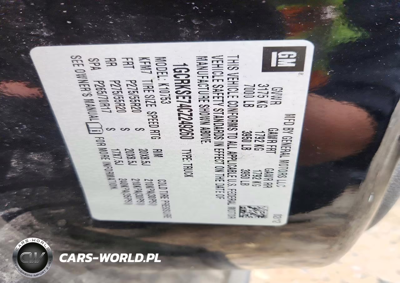 2022 Chevrolet 1500 Regular Cab K1500 Lt VIN:1GCRKSE74CZ249260 - 12