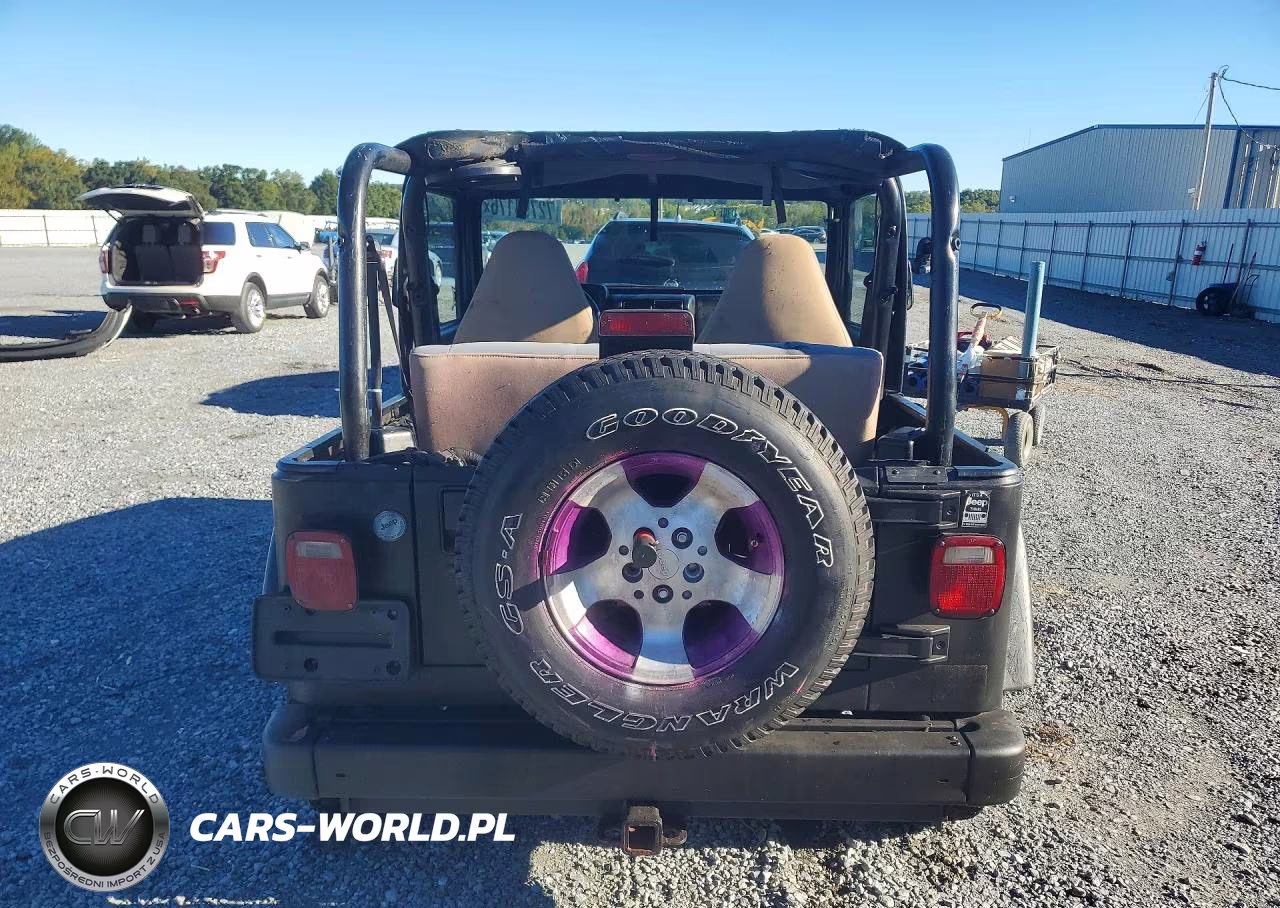 2000 Jeep Wrangler - Tj Sahara VIN:1J4FA59S4YP802394 - 6