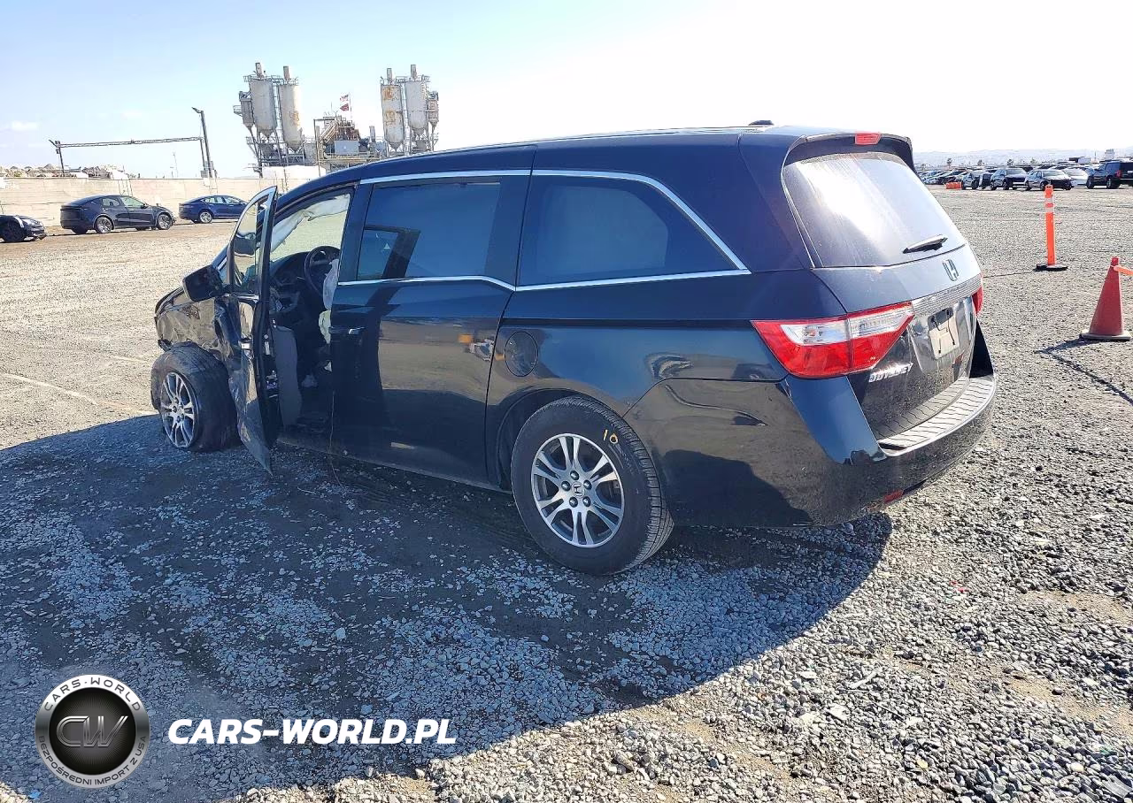 2013 Honda Odyssey Exl VIN:5FNRL5H63DB061001 - 2