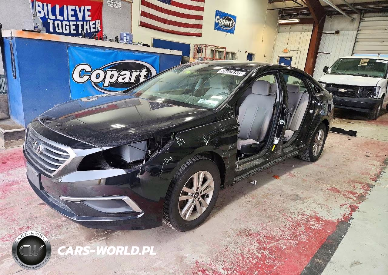 2017 Hyundai Sonata Se VIN:5NPE24AF5HH459551 - 1