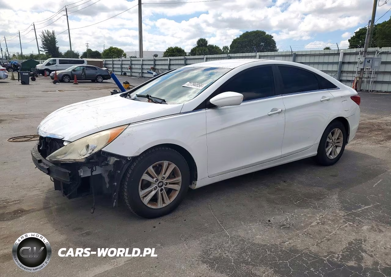 2013 Hyundai Sonata Gls VIN:5NPEB4AC7DH737656 - 1