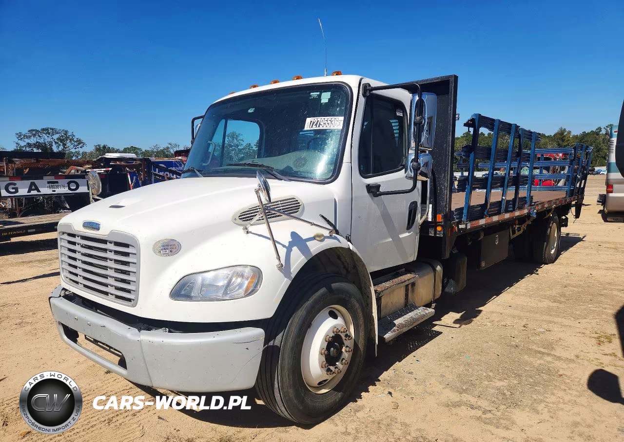 2015 Freightliner Business Class M2 Flatbed Truck VIN:1FVACXDT3FHGD9477 - 1