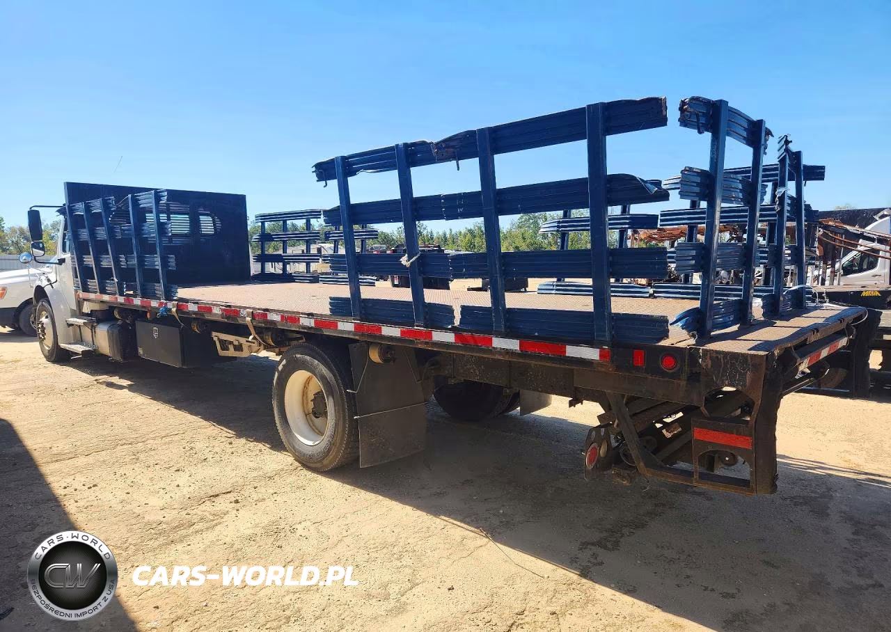 2015 Freightliner Business Class M2 Flatbed Truck VIN:1FVACXDT3FHGD9477 - 2