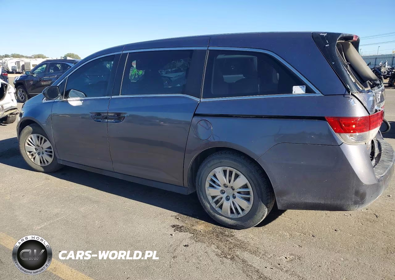 2015 Honda Odyssey Lx VIN:5FNRL5H27FB119191 - 2