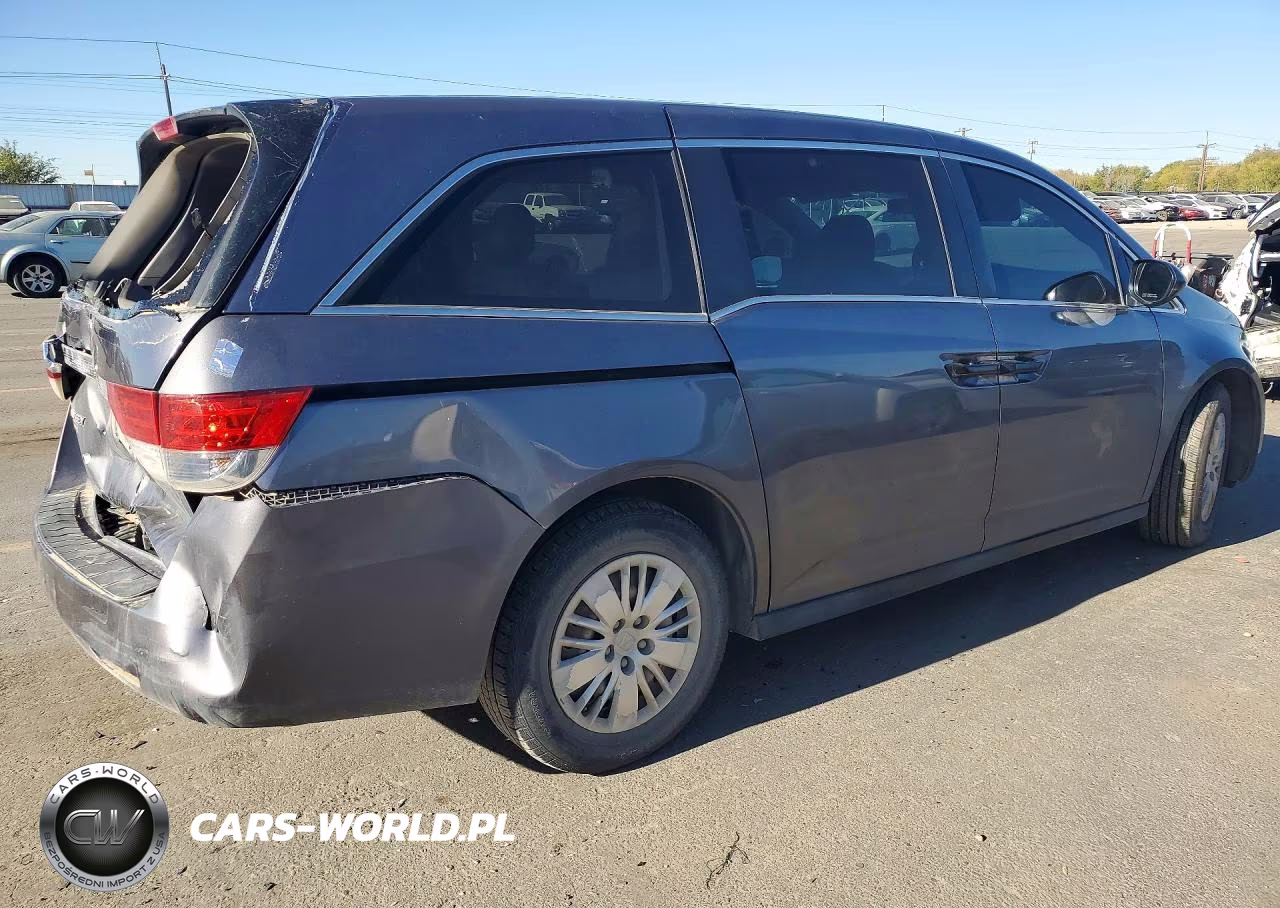 2015 Honda Odyssey Lx VIN:5FNRL5H27FB119191 - 3