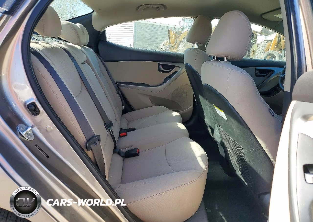 2014 Hyundai Elantra Se VIN:5NPDH4AE1EH485934 - 10