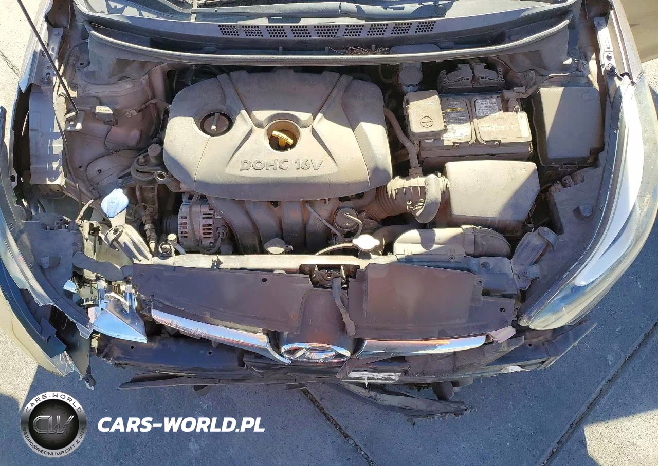 2014 Hyundai Elantra Se VIN:5NPDH4AE1EH485934 - 11
