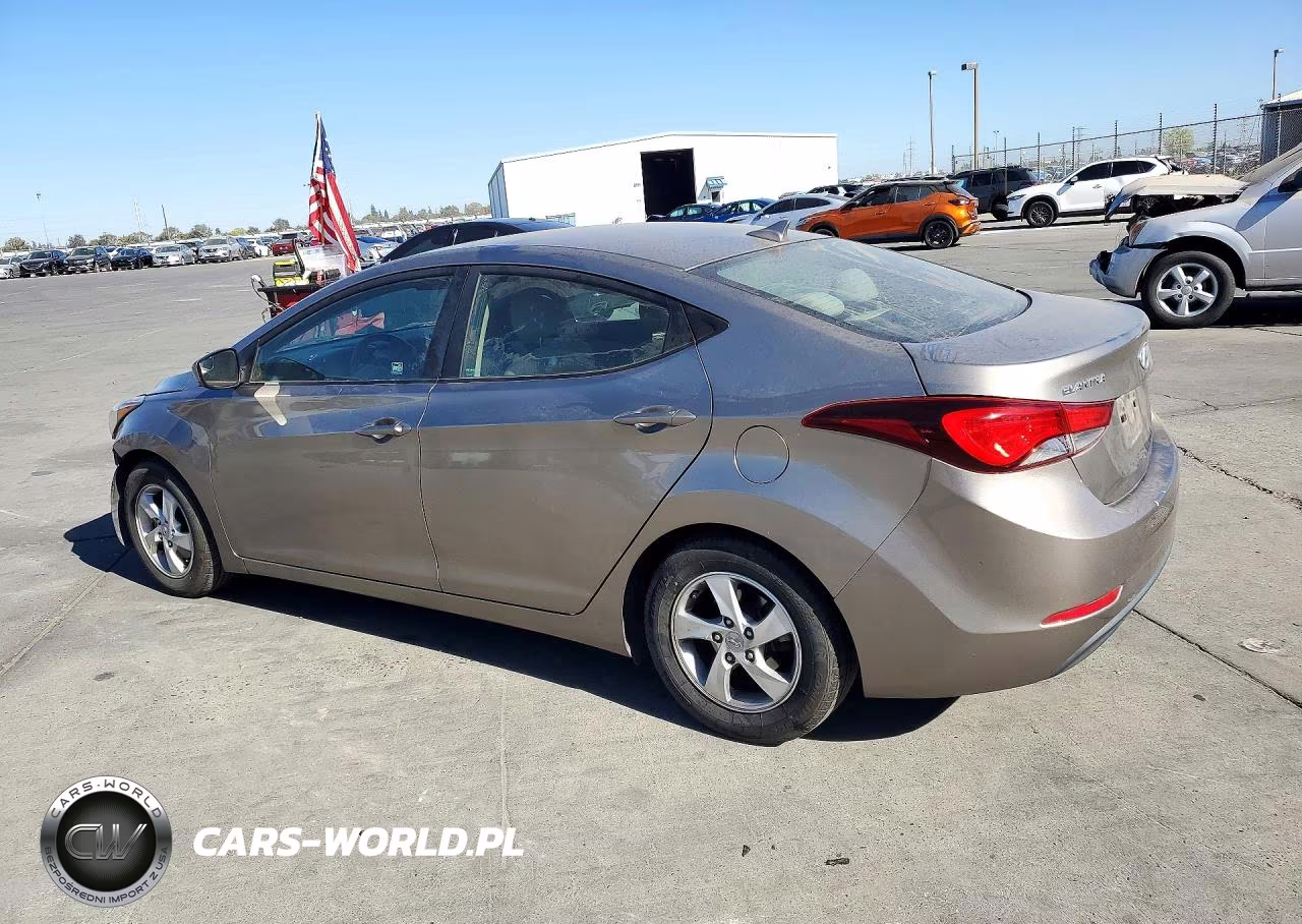 2014 Hyundai Elantra Se VIN:5NPDH4AE1EH485934 - 2