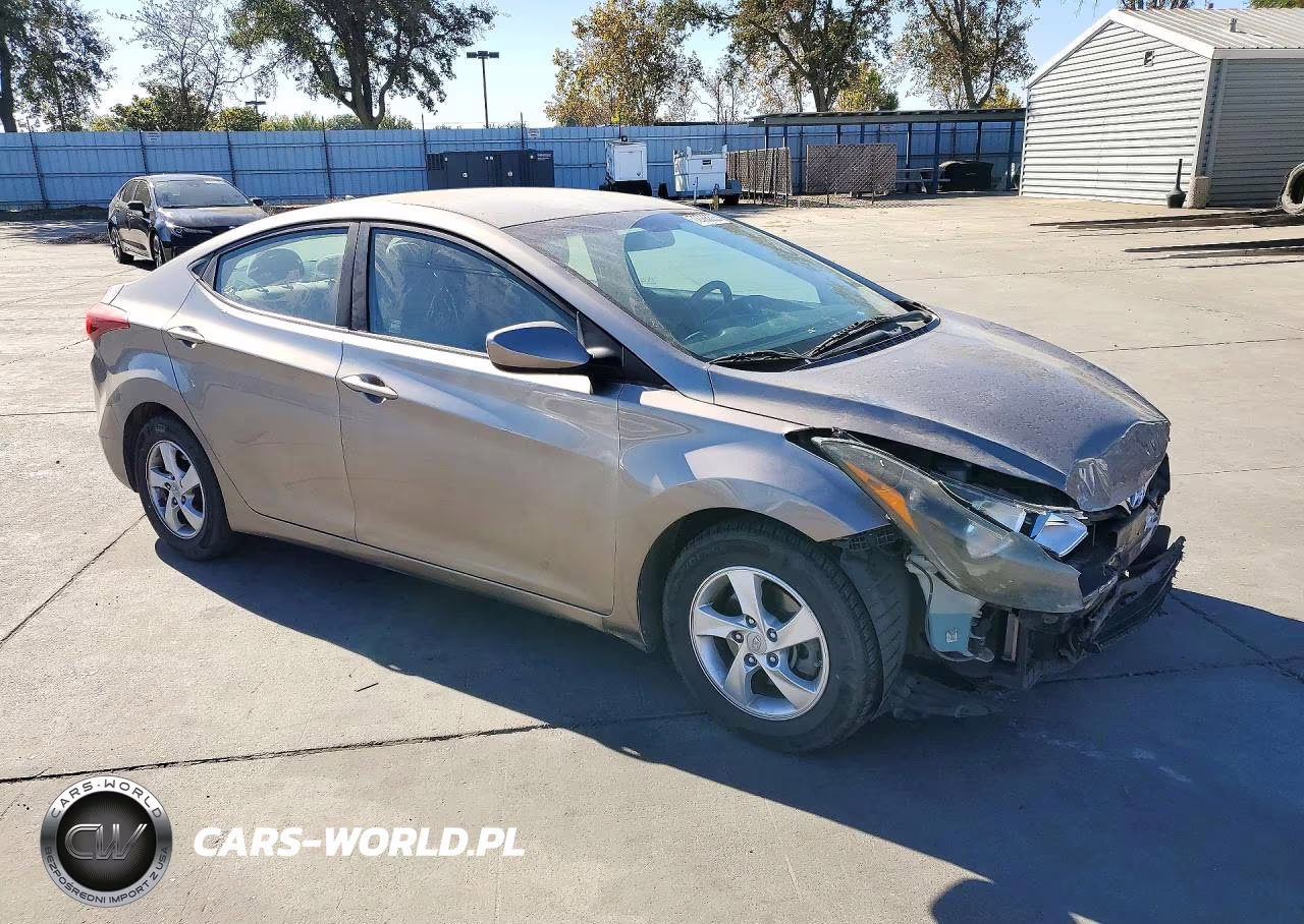 2014 Hyundai Elantra Se VIN:5NPDH4AE1EH485934 - 4