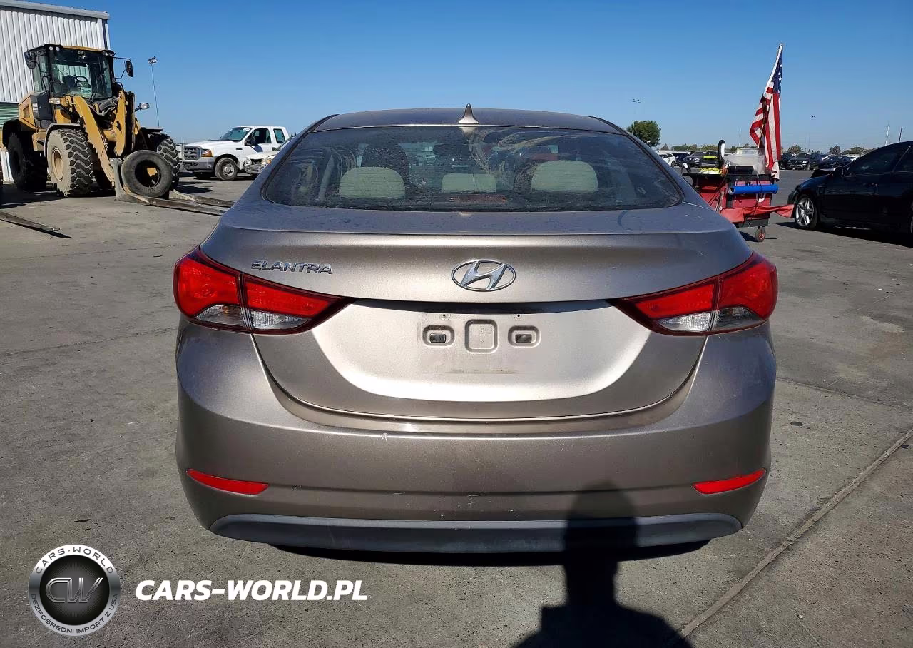 2014 Hyundai Elantra Se VIN:5NPDH4AE1EH485934 - 6