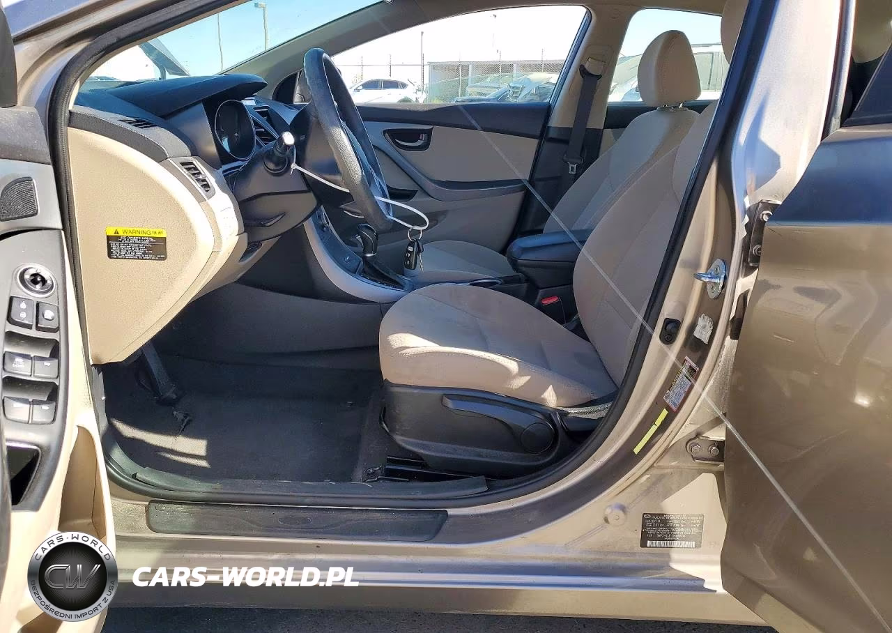 2014 Hyundai Elantra Se VIN:5NPDH4AE1EH485934 - 7