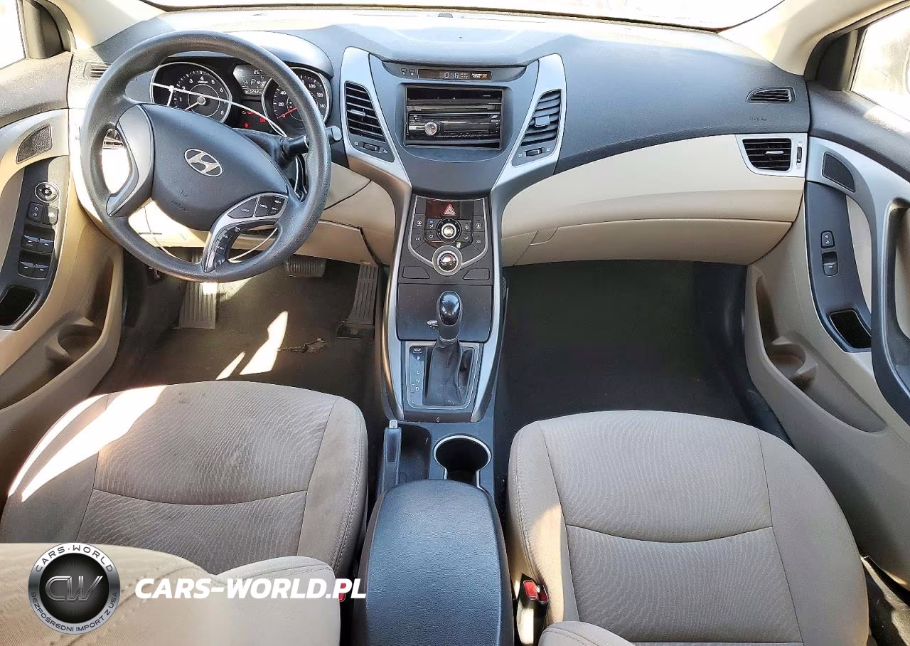 2014 Hyundai Elantra Se VIN:5NPDH4AE1EH485934 - 8