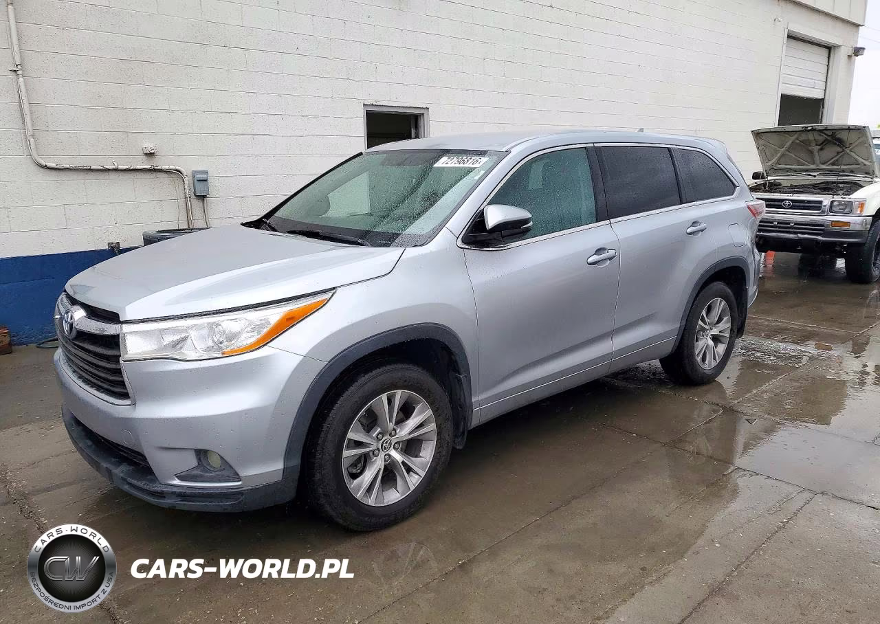 2016 Toyota Highlander Le Plus